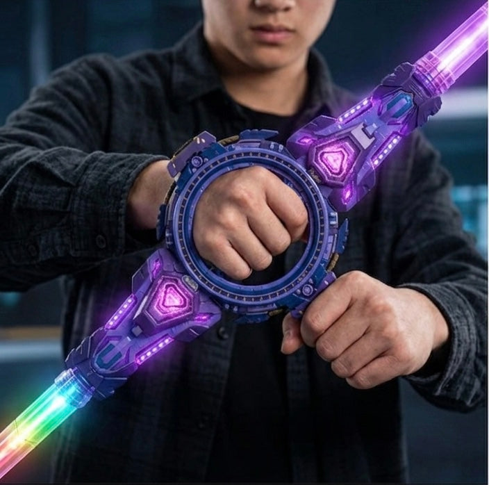 Spinning Katana Sword
